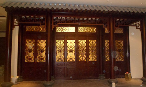 耒阳传统仿古门窗浮雕技术制作方法